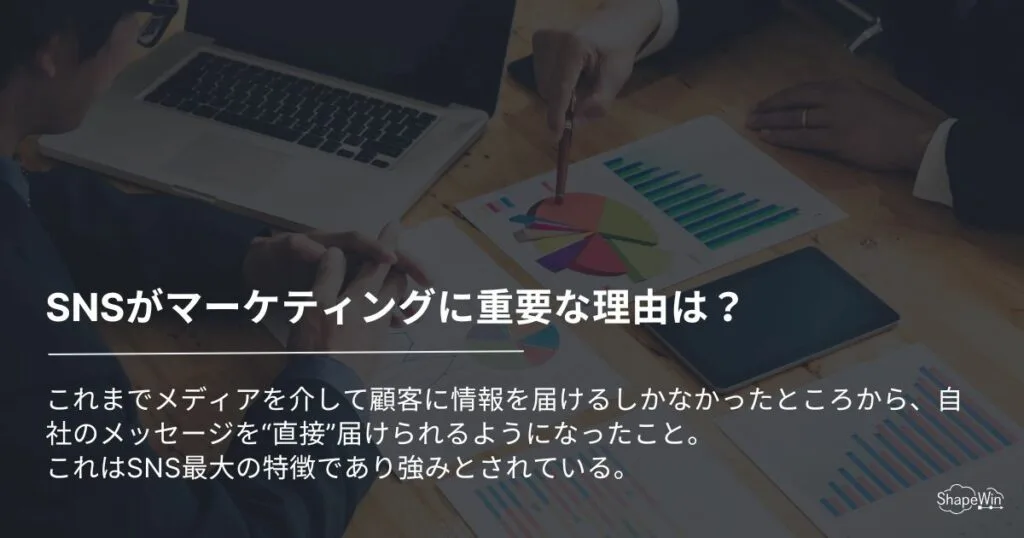 SNSがマーケティングに重要な理由_インフォグラフィック